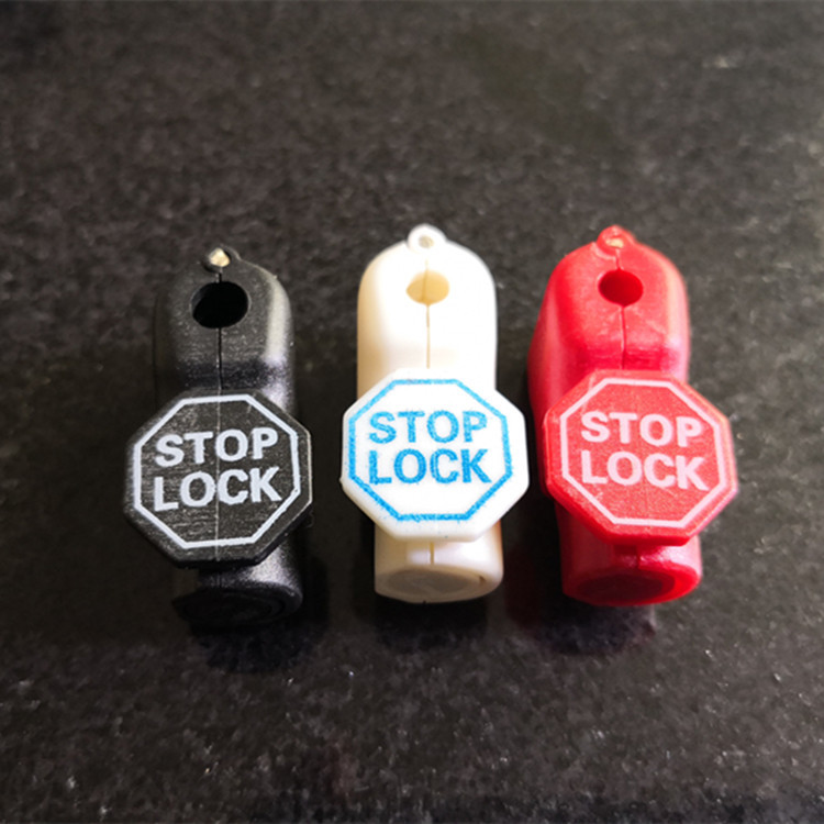 Mobile phone accessories shelf Hook Lock small red lock supermarket shelf anti-theft hook lock hook anti-theft lock