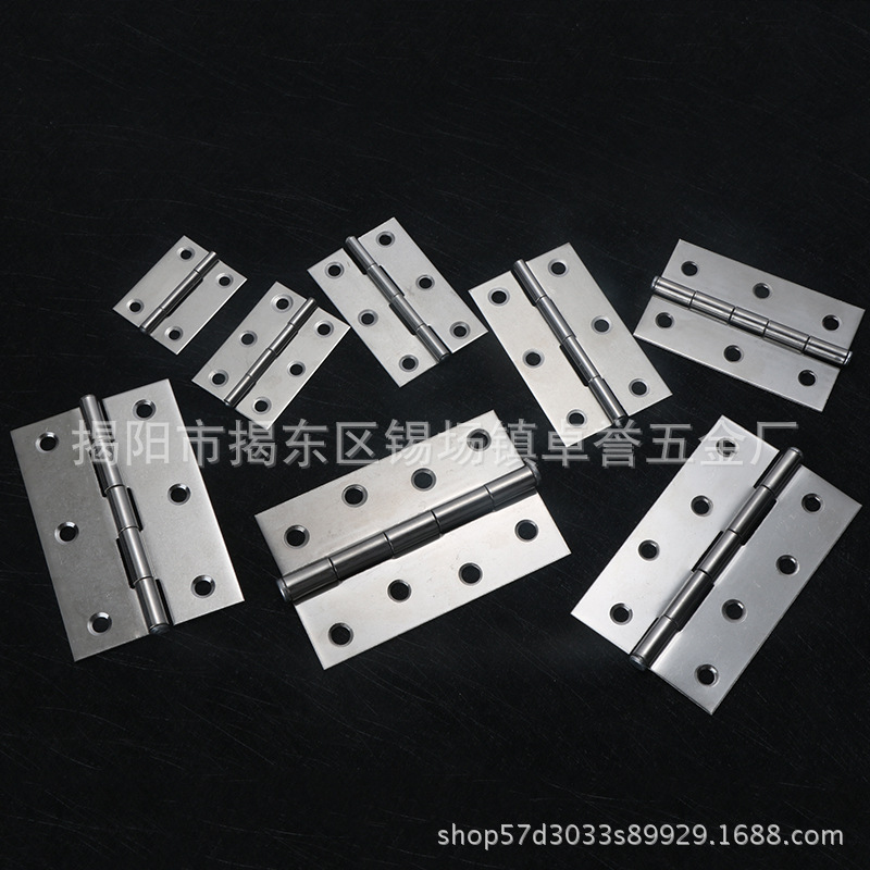 Stainless steel hinge Casement hinge cabinet door and window special hinge hinge Luo Tou hinge stainless steel hinge