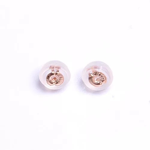Wholesale plastic bag silver plug 925 sterling silver earplugs earplugs earplugs are firm and not easy to deform, not easy to loosen and not change color