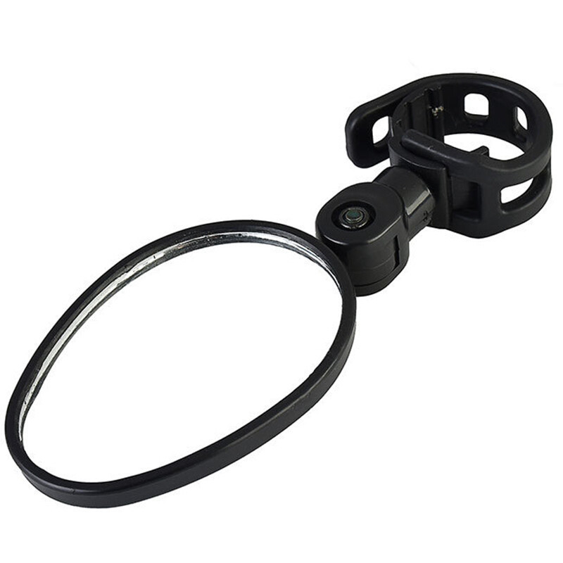 Factory Direct bicycle reflector 360 degrees rotatable mountain bike riding flat Oval rearview mirror