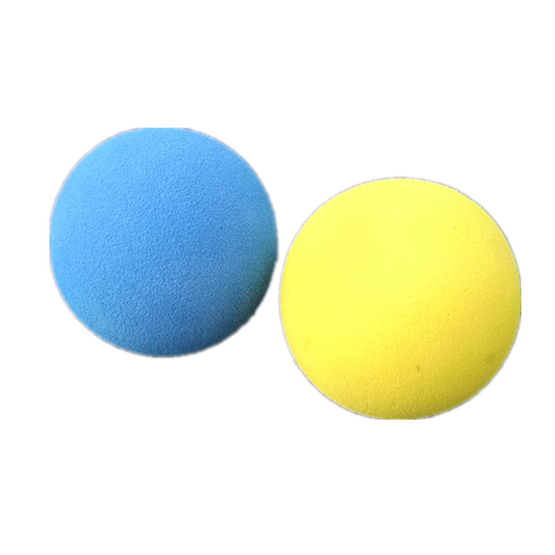 Foam Table Tennis Ball Yellow/Blue 50Cmm Lightweight Eva Ball Small Production Invention Material Scientific Experiment