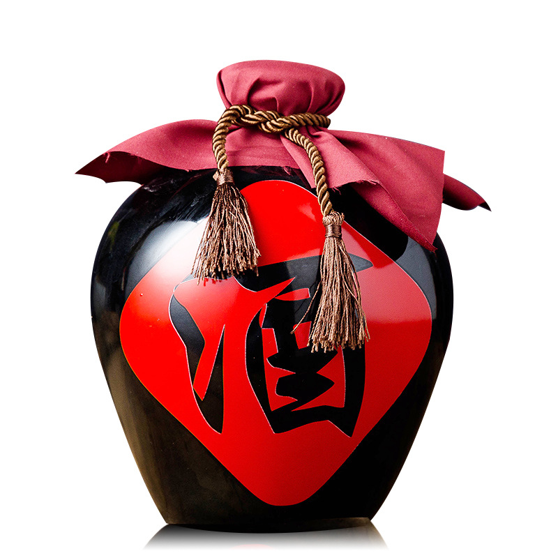 Церамика Цзиндэчжэнь бутылка для вина 1кг 2кг 5кг 10кг запечатанный пустой вино горшок белый вино горшок подарочная банка для вина