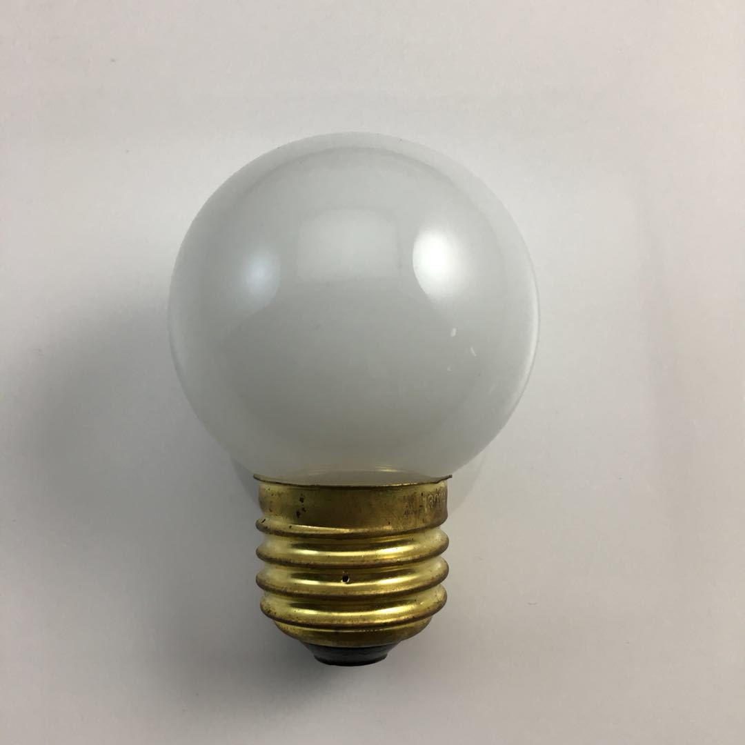 Edison tungsten lamp incandescent bulb G50 incandescent bulb frosted bubble electrostatic white interior powder decorative lamp E26 E