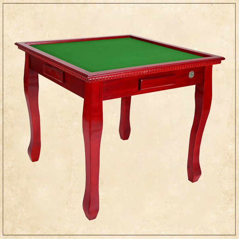 Weikang Hard Miscellaneous All Solid Wood Tiger Leg Chess and Card Table ZN-3 Factory Direct Sales