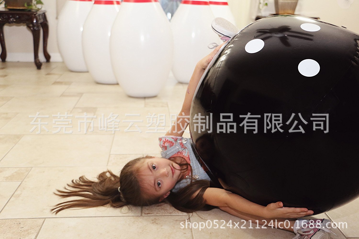 Factory Supply Inflatable Bowling Set Pvc Toy Ball Kidsren Toy Game Set Bowling