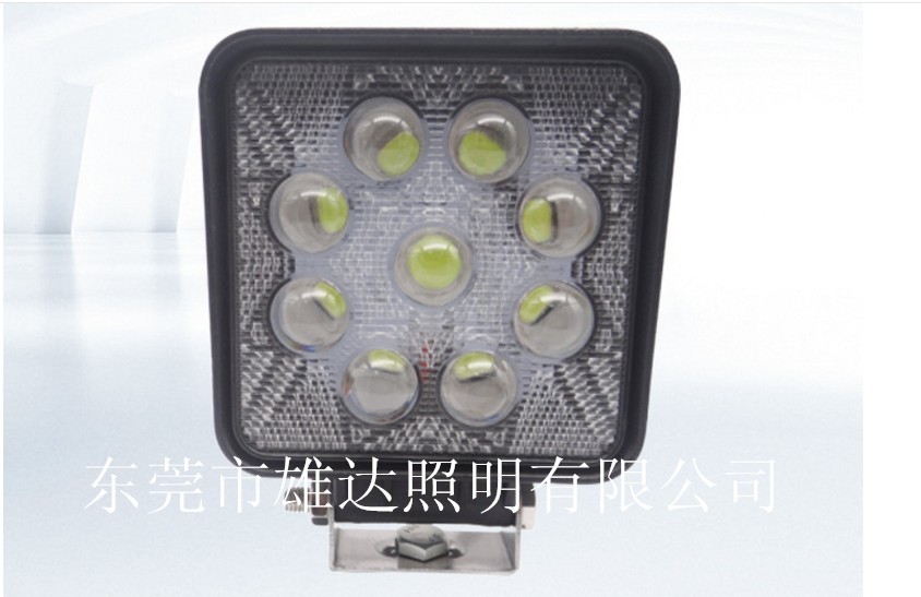 27W светодиодный рабочий светильник для внедорожных автомобилей