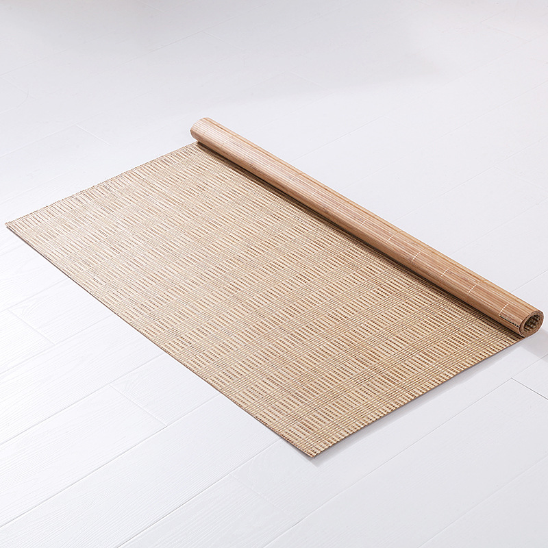 Yiliang summer mat semi-finished bamboo mat decoration decoration material ceiling Wall sticking material sweat steaming room restaurant decoration material