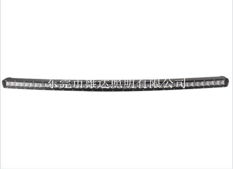 210W led single row 3D Arc strip light/work light modified roof light/led car light