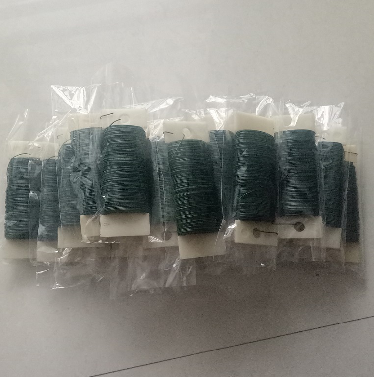 Manufacturers Supply 22 Deep Green 35m Long Plastic Plate Paint Wire Large Favorably