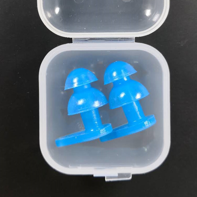 In stock supply silicone children's earplugs comfortable Children's waterproof earplugs children's swimming earplugs boxed