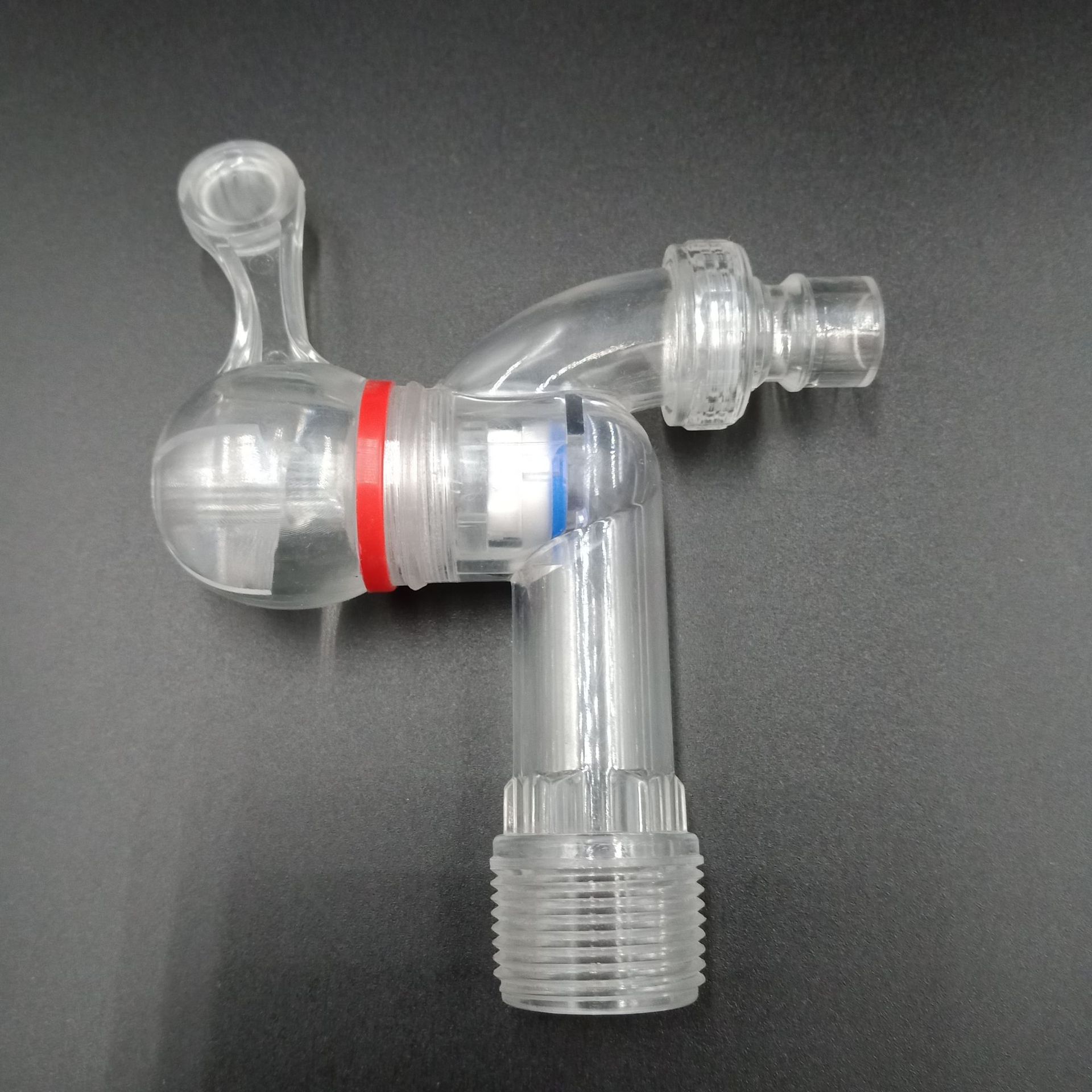 Household explosion-proof antifreeze transparent plastic faucet washing machine faucet transparent plastic faucet plastic quick opening