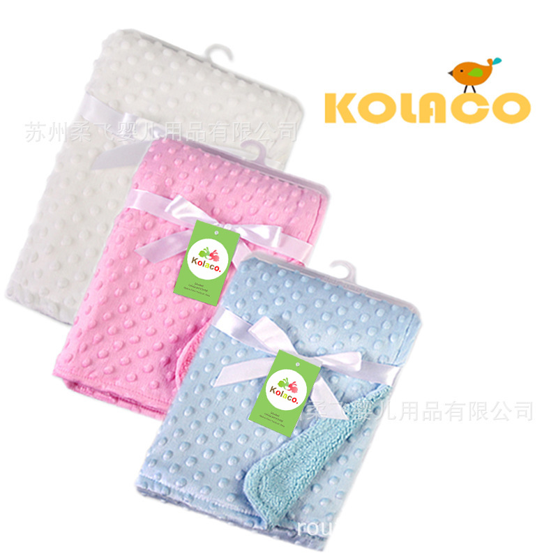 Одеяло Роуфей пузырьковое бархатное двойное одеяло детское одеяло одеяло из бархатного горошка весна и лето