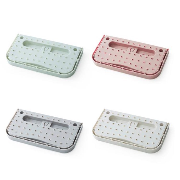 Seamless sticker wall-mounted creative shoe rack/DIY creative shoe rack shoe finishing rack