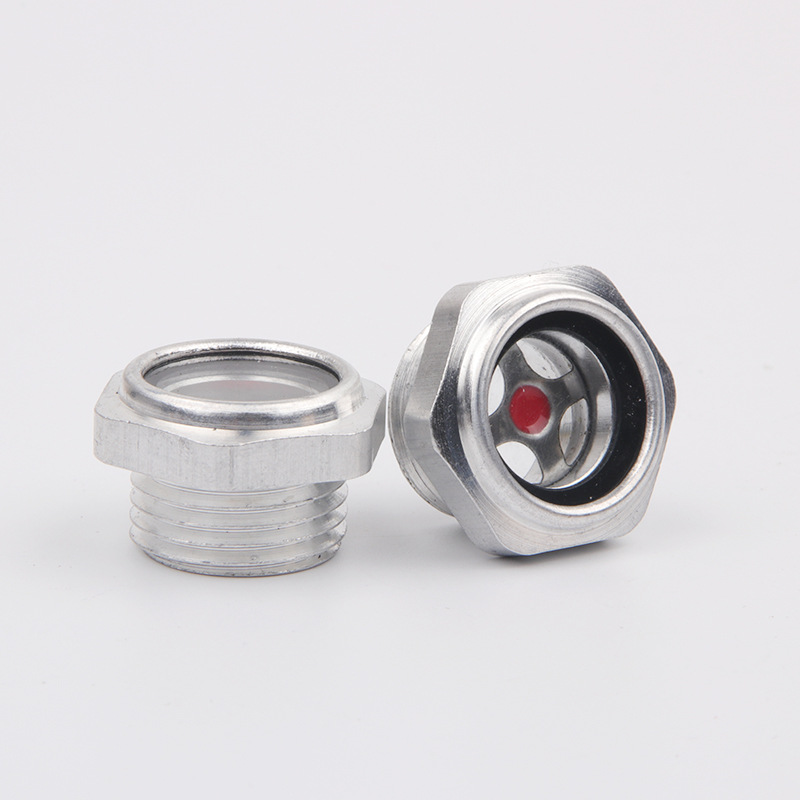 Aluminum Alloy Oil Mirror G1/2 Oil Mark / Oil Window / Oil Mirror / Screw-in Oil Sight / Oil Level Mirror, Etc