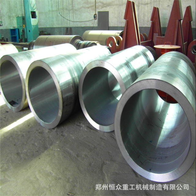 Hengzhong High Chromium Iron Roller Wear-Resistant Sleeve Cold-Rolled Stainless Steel Support Roller Sleeve Roller Ring