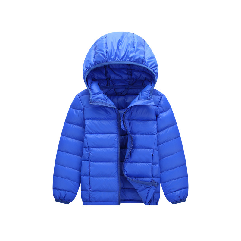 New Children's Cotton-padded Clothes for Autumn and Winter Boys and Girls Lightweight Cotton-padded Jacket for Middle and Big Children's Coat Children's Coat for Boys and Girls