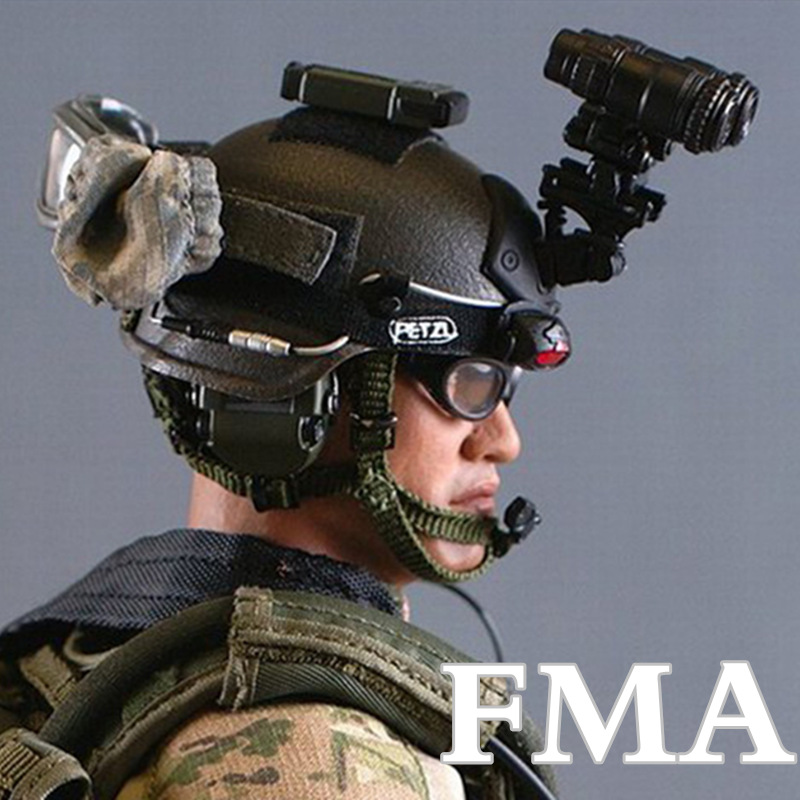 FMA MS2000 survival lamp functional version CS helmet lamp/life lamp/signal lamp outdoor field riding lamp