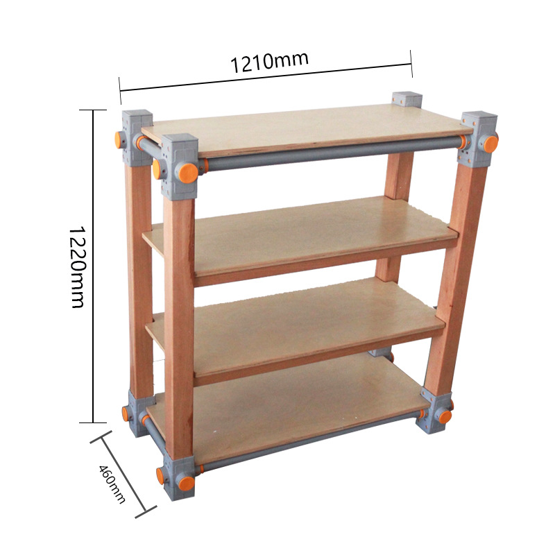 Shenzhen Children's storage rack cabinet small object storage items shoes clothes classification shelf organizing book physical fitness Indoor