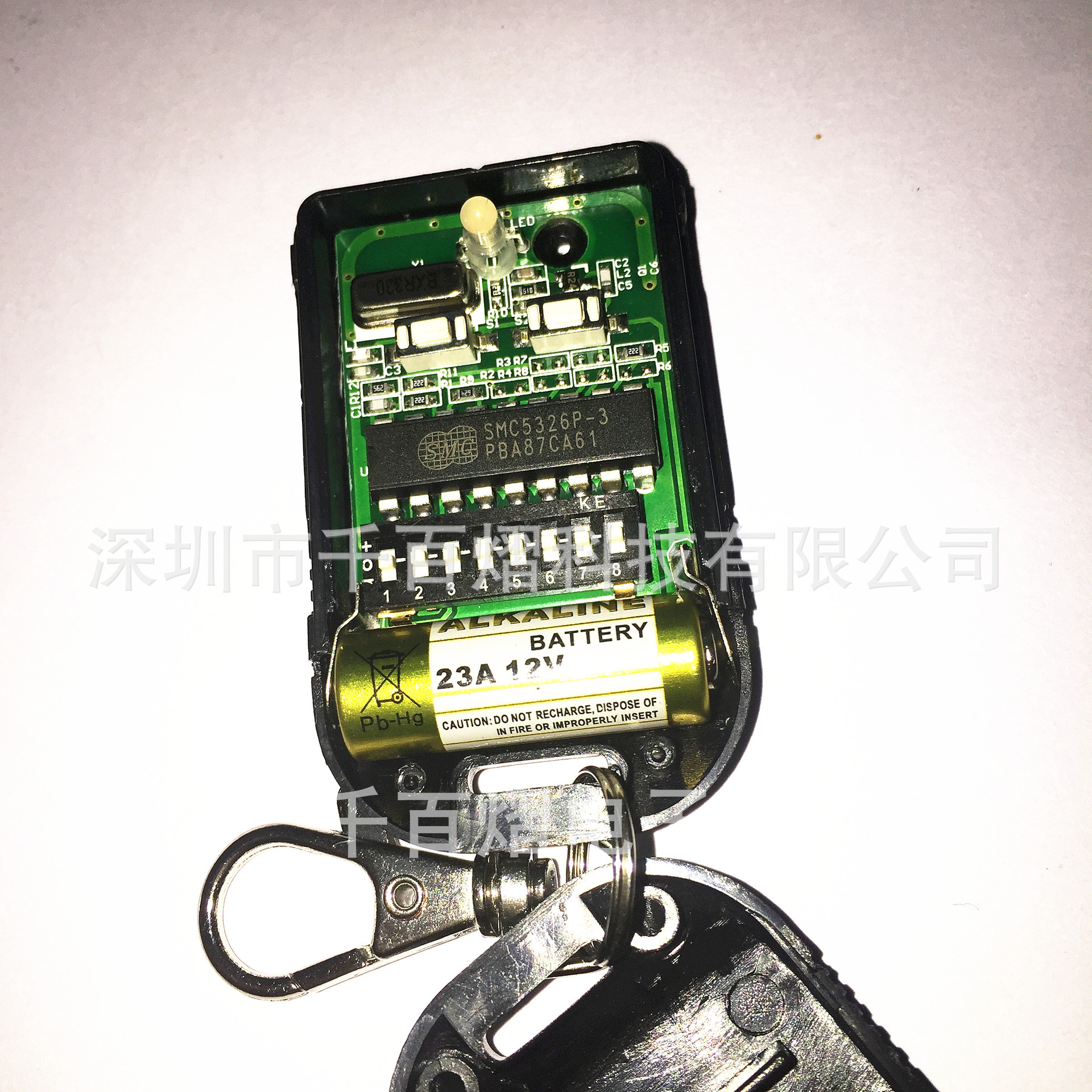 330Mhz dial copy remote control Malaysia imported SMC5326 IC dial remote control