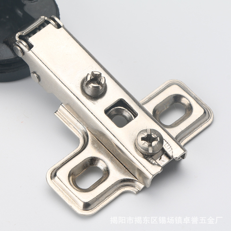 Glass hinge open end glass hinge two hole base ordinary spring hinge hinge plastic hinge