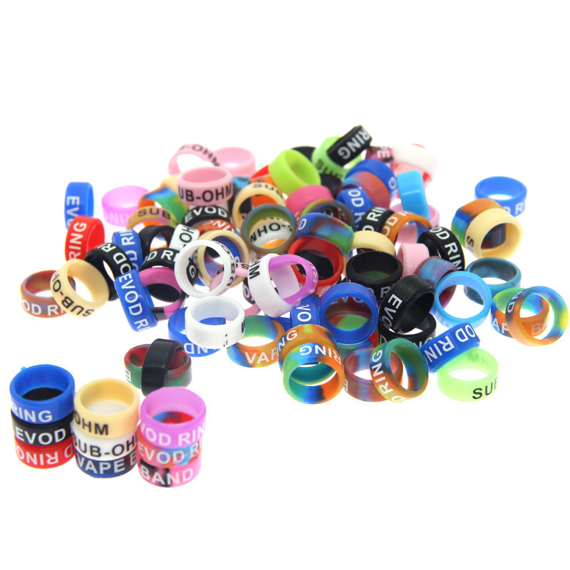 Butterfly Knife Anti-Slip Ring Luya Rod Silicone Ring Fishing Rod Decorative Ring Slingshot Grids Ring Suitable for Fifth Generation Phantom