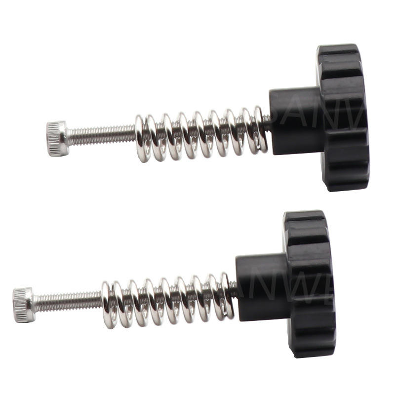 Mingtai 3D printer new hot bed leveling kit M3 * 45 screw injection large size hand screw nut + spring