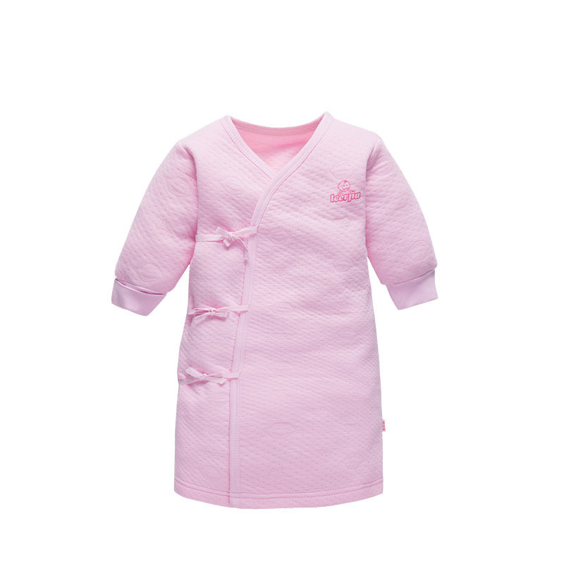 Factory direct baby newborn baby children jacquard nightgown underwear pajamas warm a generation of hair