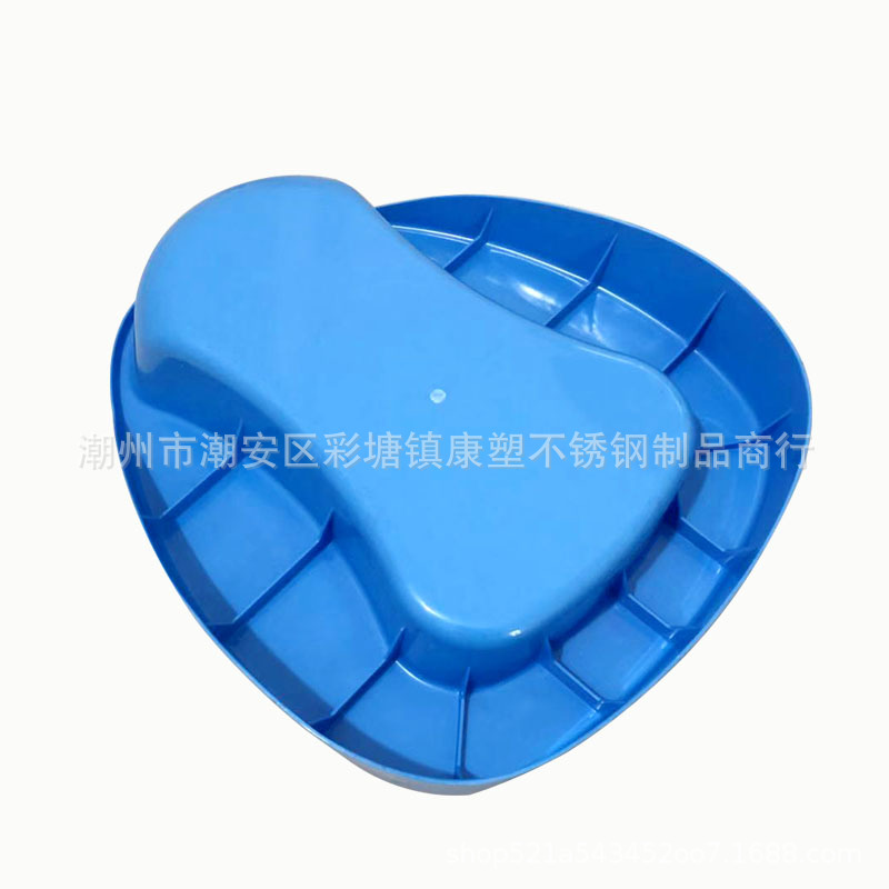 ABS Blue Adult Sitting Potty Hospital Patient Toilet Drop Resistant Easy Cleaning Plastic Potty Factory Outlet