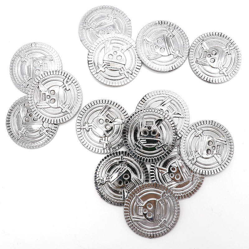 Export Halloween Party Promotional Decorations Plated Gold Coins Pirates Gold Coins Toy Game Coins