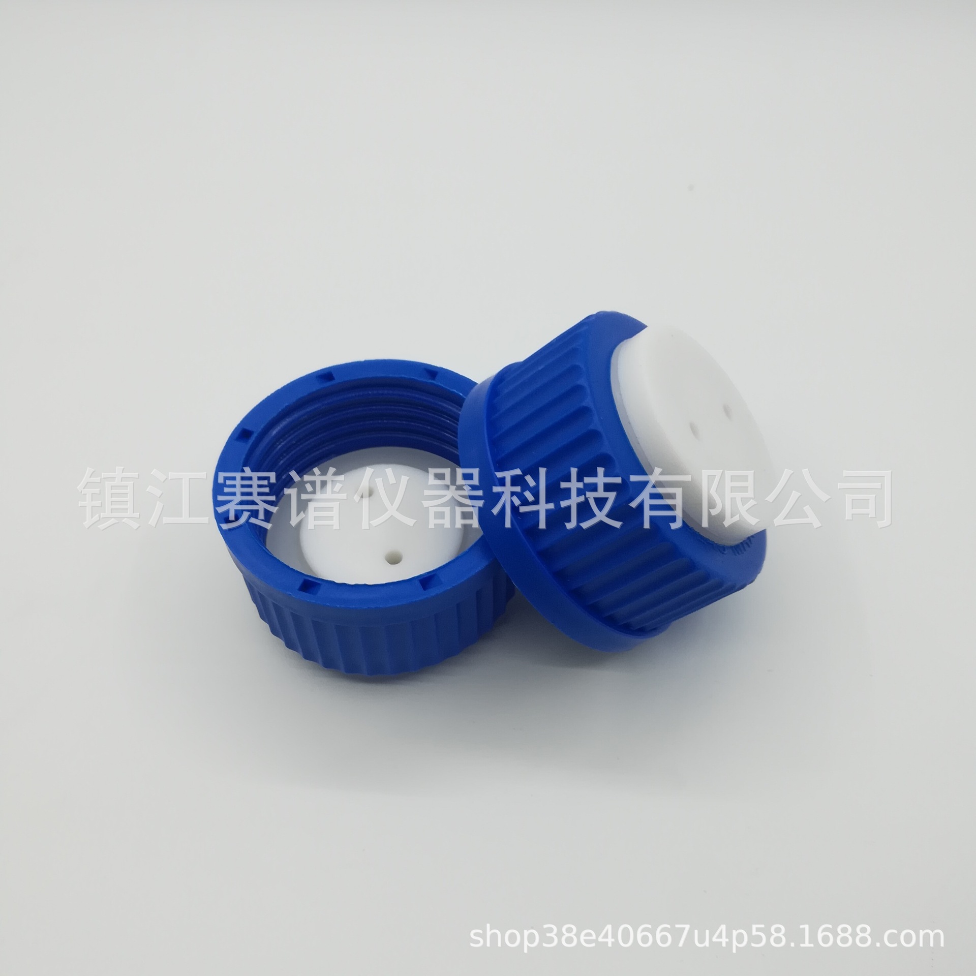 Processable and Customized One Hole, Two Holes, Three Holes, Mobile Phase Bottle Cap, Efficient Chromatography Reagent Bottle Cap