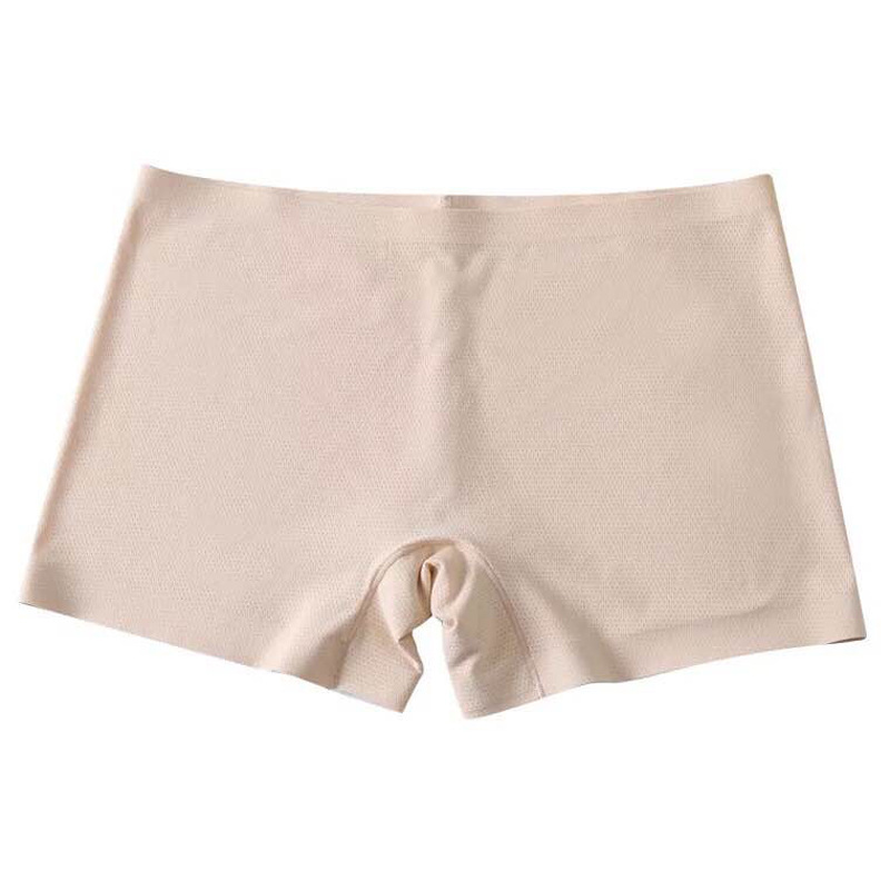 Early Spring Leggings Anti-running Seamless Safety Pants Women's Breathable Mesh Solid Color Shorts Boxers for Women