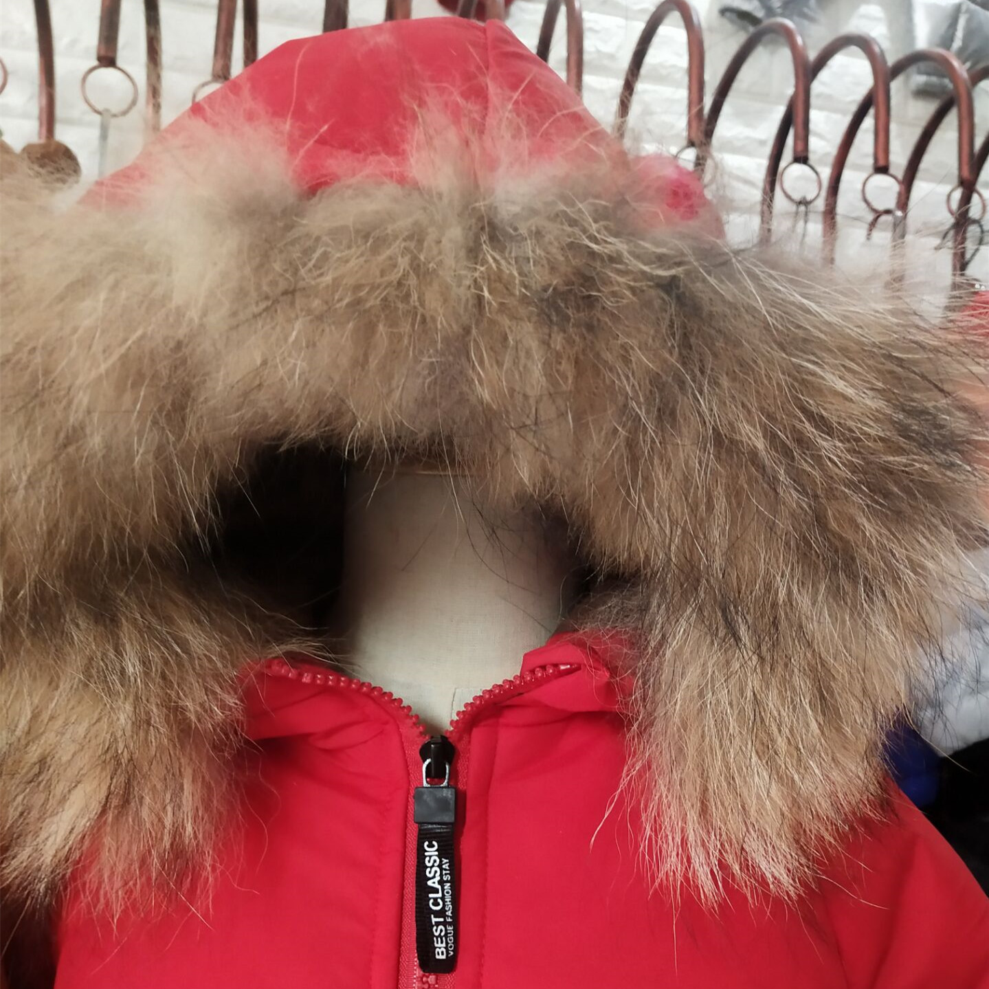 2019 Winter New Children's Wear Big Children's Hooded Children's Down Jacket Solid Color Short Korean Style Wool Collar Removable for Boys and Girls