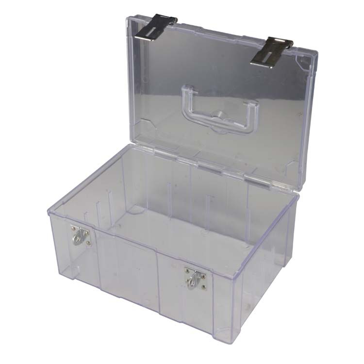 Bank special portable transparent seal box financial seal box multi-functional storage box can accommodate 300000 RMB