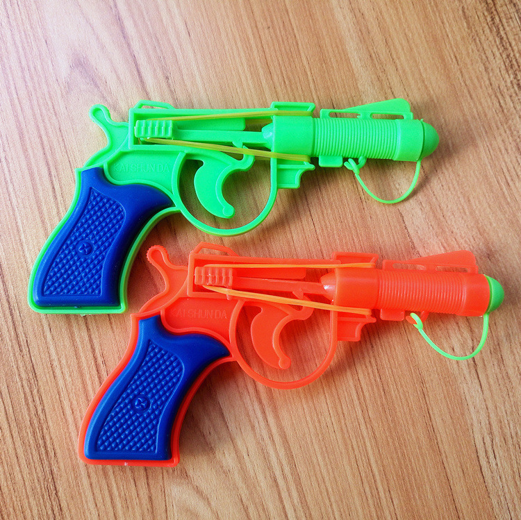 80 nostalgic toy small pistol pop gun big east gun classic nostalgic toy gun rubber band pull gun hot sale