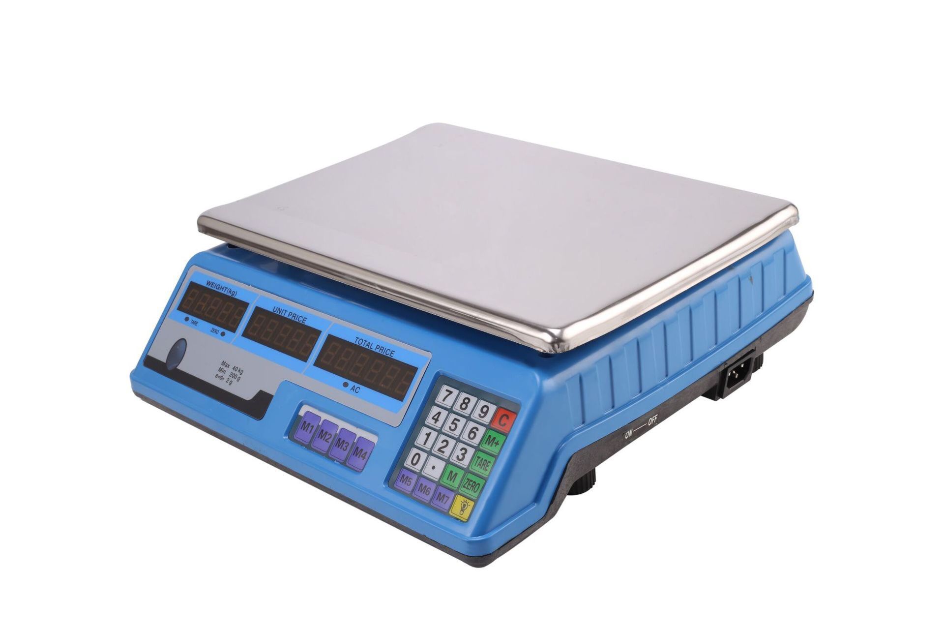 Manufacturer Direct Supply for Foreign Trade Export 30Kg/40Kg Pricing Scale Electronic Platform Scale English Kitchen Scale Electronic Scale Digital