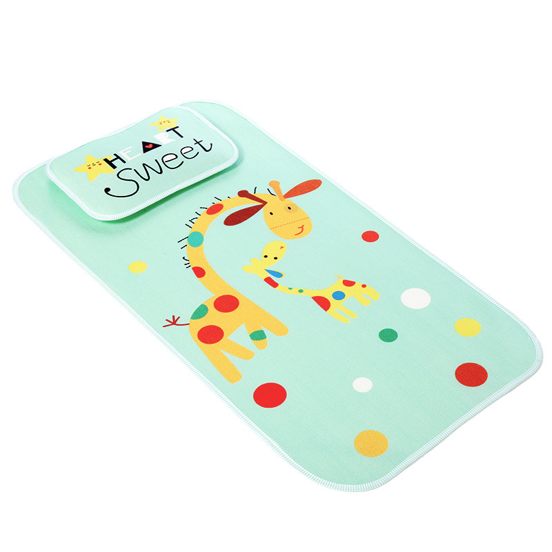 Aixiaoxiao infant Ice Silk summer mat newborn baby crib summer breathable kindergarten children's mat