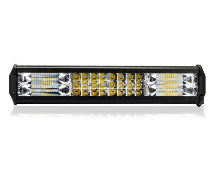 216W72LED long work light off-road modification bumper light roof light accessories highlight cross-border exclusive
