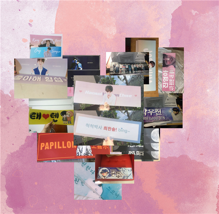 Paper Hand Ware Non-woven Hand Ware Printing Color Laser Reflective Hand Ware Transparent Banner Paper Double