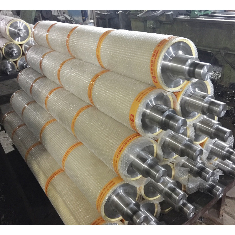 Double-layer Water-cooled Roller with Picture Production, Oil Heating Roller, Mesh Roller, Various Rubber Roller, Good Quality and Cheap