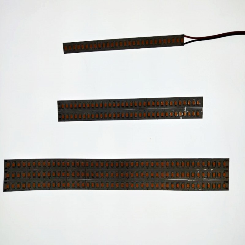 Car Rearview mirror light two-color streamer light yellow light steering water car unlock a touch of blue and white light factory direct sales