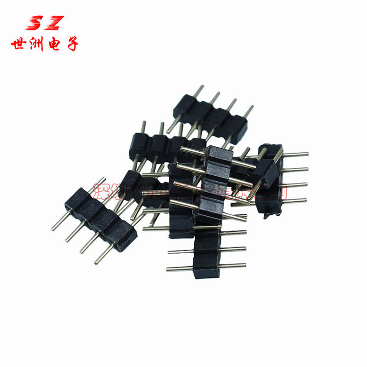 4pin pin LED colorful light strip light bar welding-free 4p male and female pin controller connector pin connector