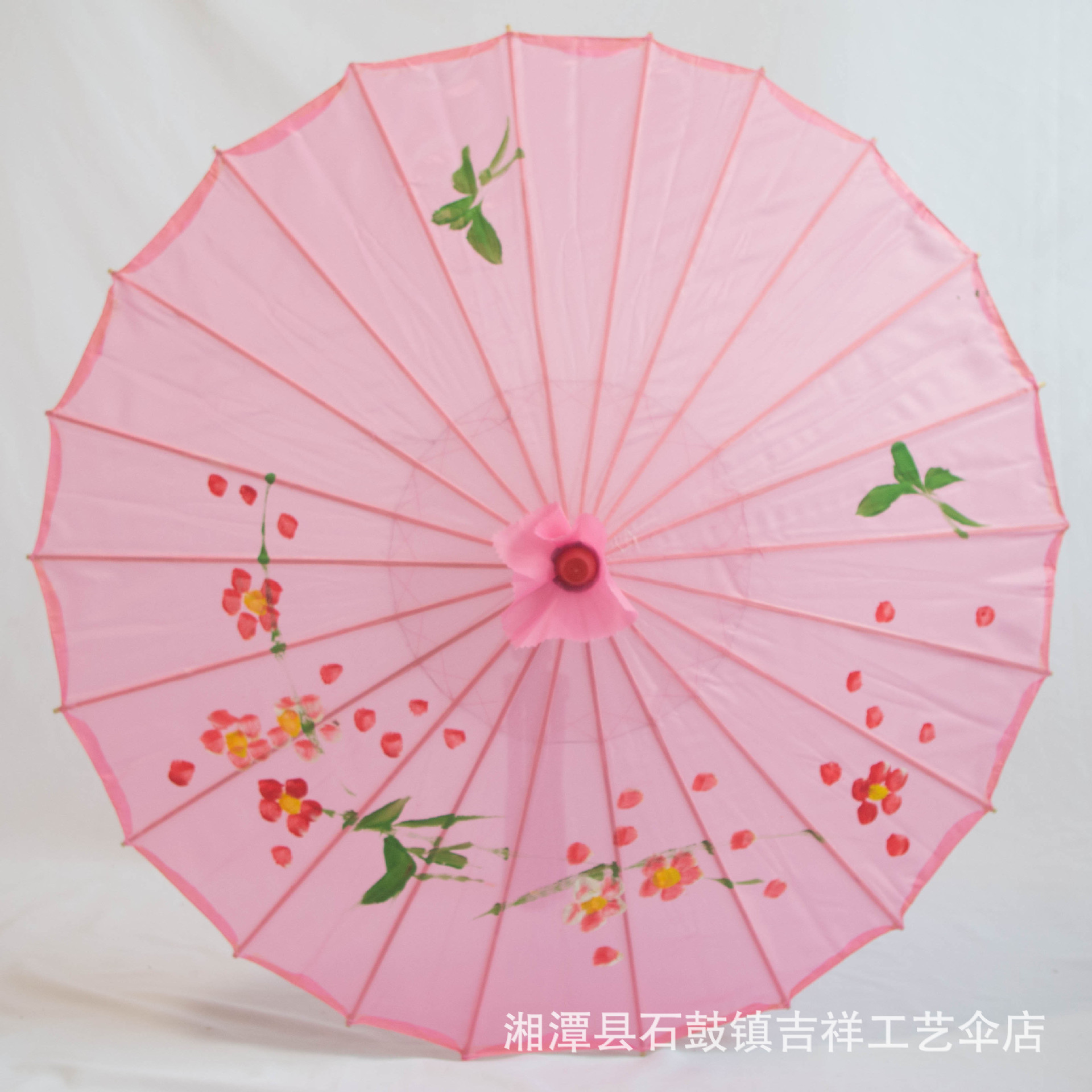 Auspicious manufacturers wholesale silk umbrella photography props craft umbrella dance sunshade bamboo sunshade decorative handmade umbrella
