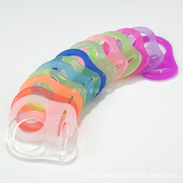 Suitable for MAM pacifier ring buckle non-hole non-hanging ring pacifier special accessories MAN silicone ring buckle