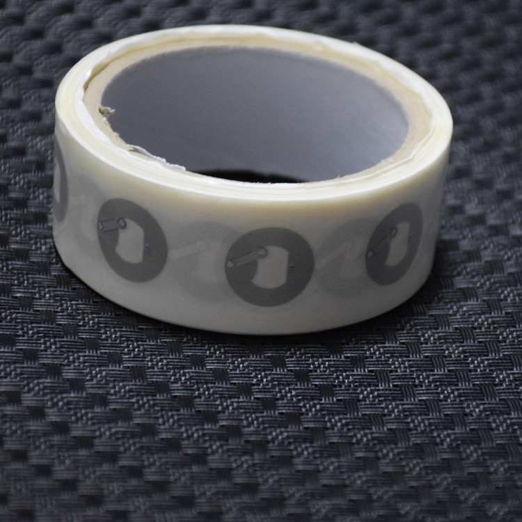 nfc Label 213 Can Be Written Repeatedly Erased rfid ntag213 Digital Label Round 25mm Library Label