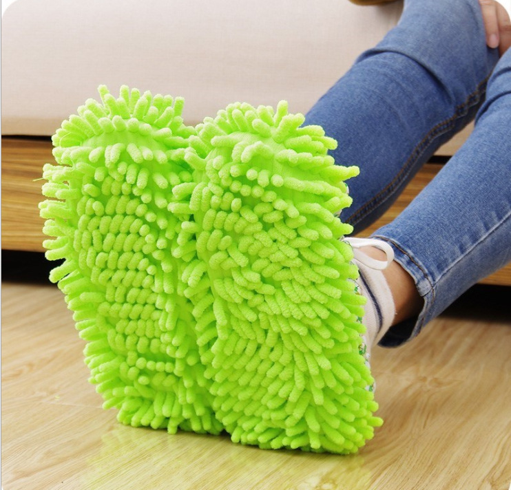 Chenille Mopping Shoe Covers, Lazy Shoe Covers, Mop Hoods, Floor Mopping Shoe Covers, One Price Per Piece