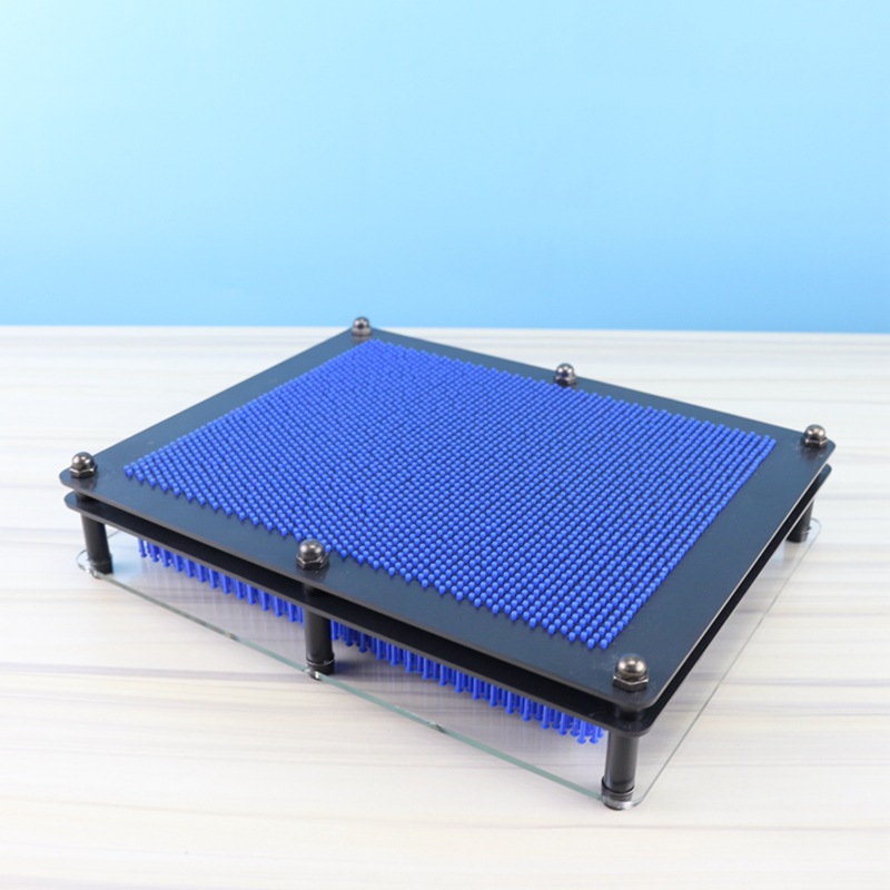 Square Plastic Handprint 3D Clone Hand Model Versatile Needle Painting Stereo Needle Carving Children's Day Gift