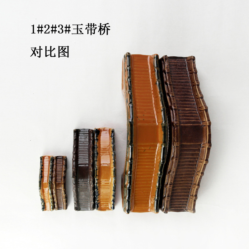 Rockery bonsai fish tank ceramic ornaments micro landscape gardening Crafts decorative water ornaments