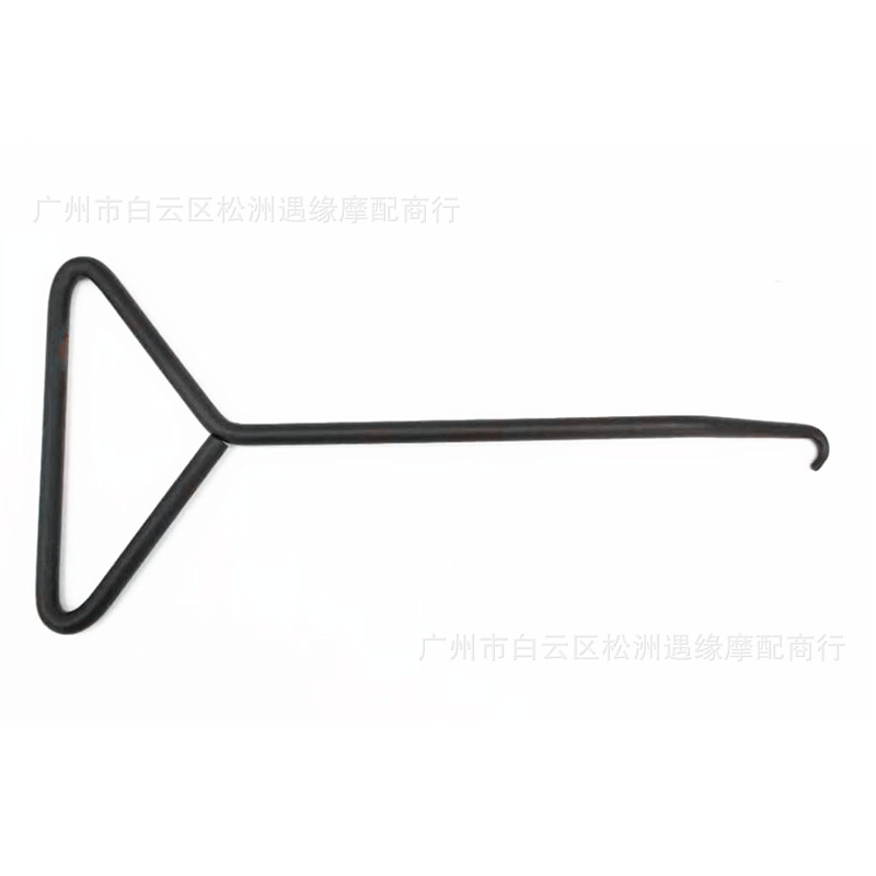 Motorcycle modified exhaust pipe thickened tension spring pull hook exhaust pipe spring hook Scorpio tension spring stainless steel