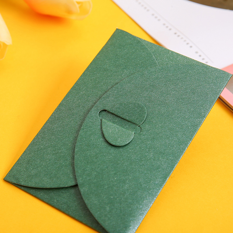 Free design high-grade greeting card envelope invitation Kraft paper invitation document envelope to map sample printing logo