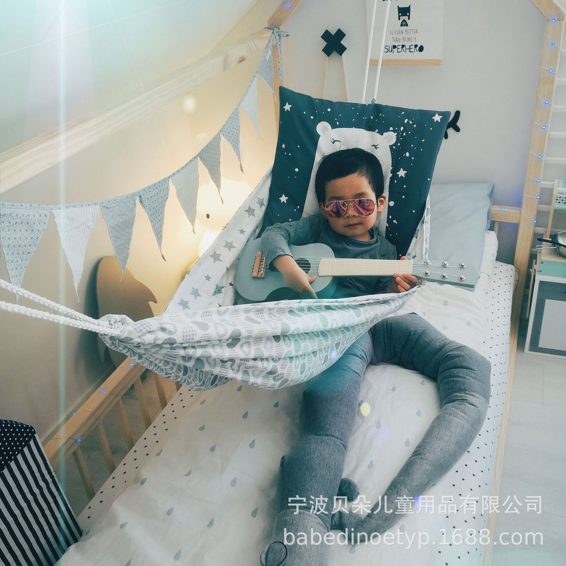 wish/Amazon/ebay Best Selling Baby Hammock European and American Family Removable Portable Bed Kit